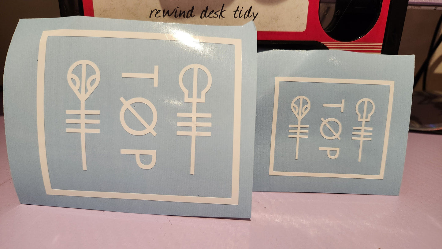 TOP keys Decal