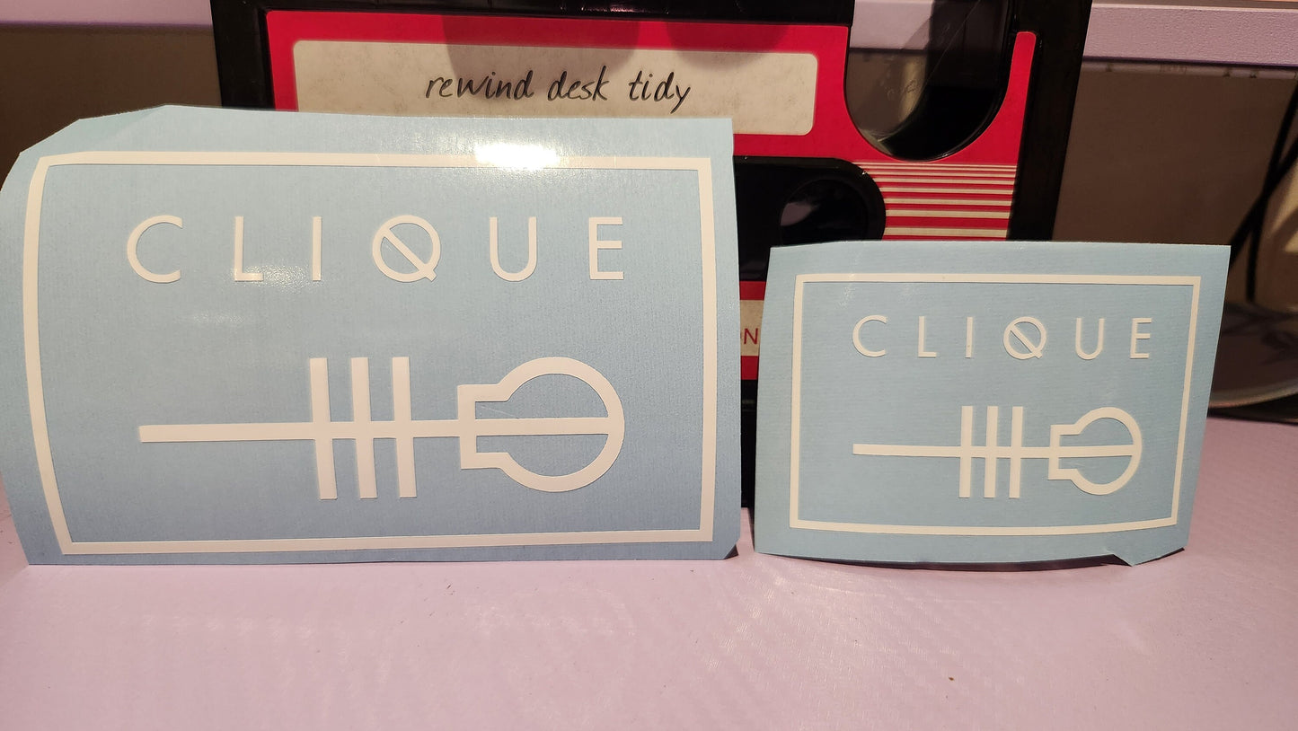 Clique key Decal