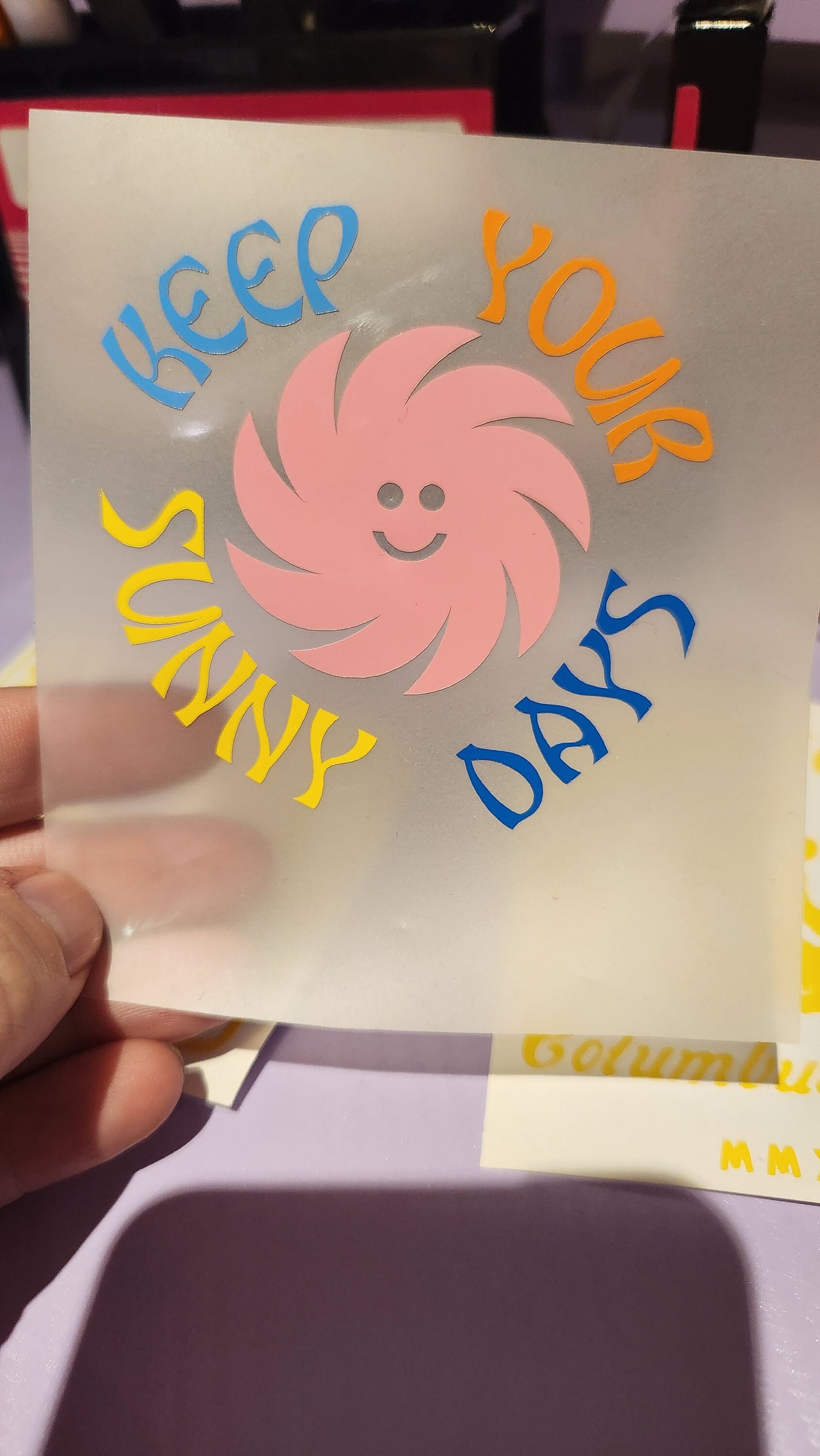 Sunny Days Decal