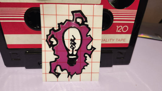 Self Titled Bulb Decal