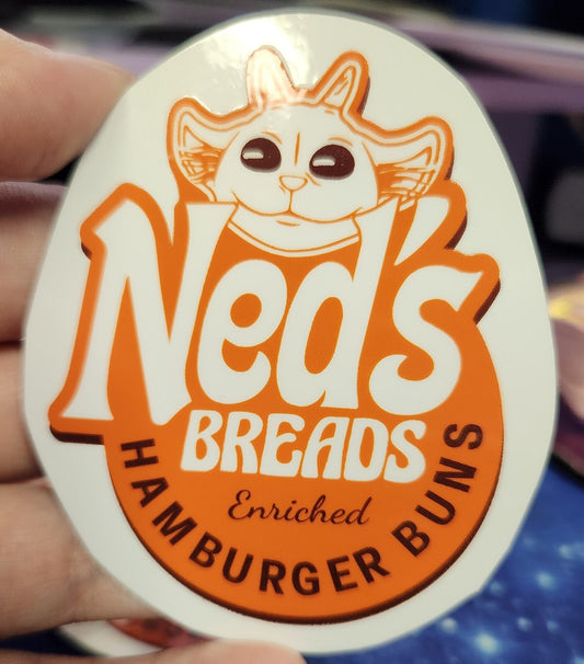 Bread Vinyl Sticker