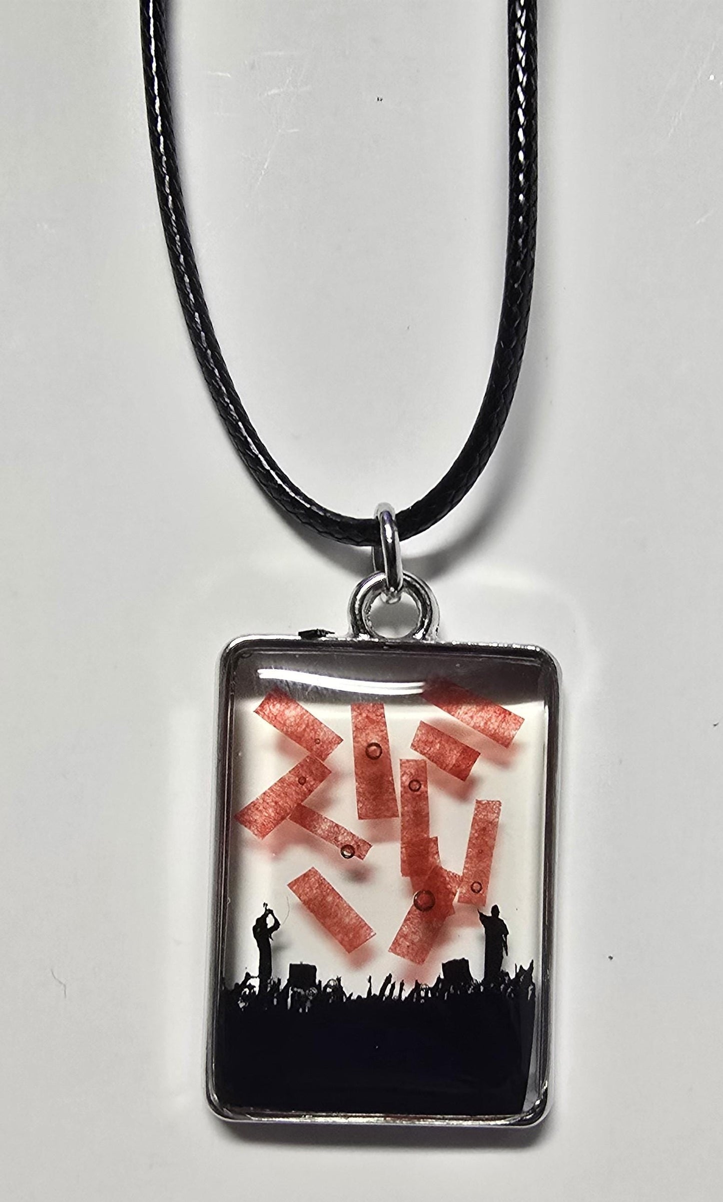 New Era Inspired Necklace - Small Rectangle
