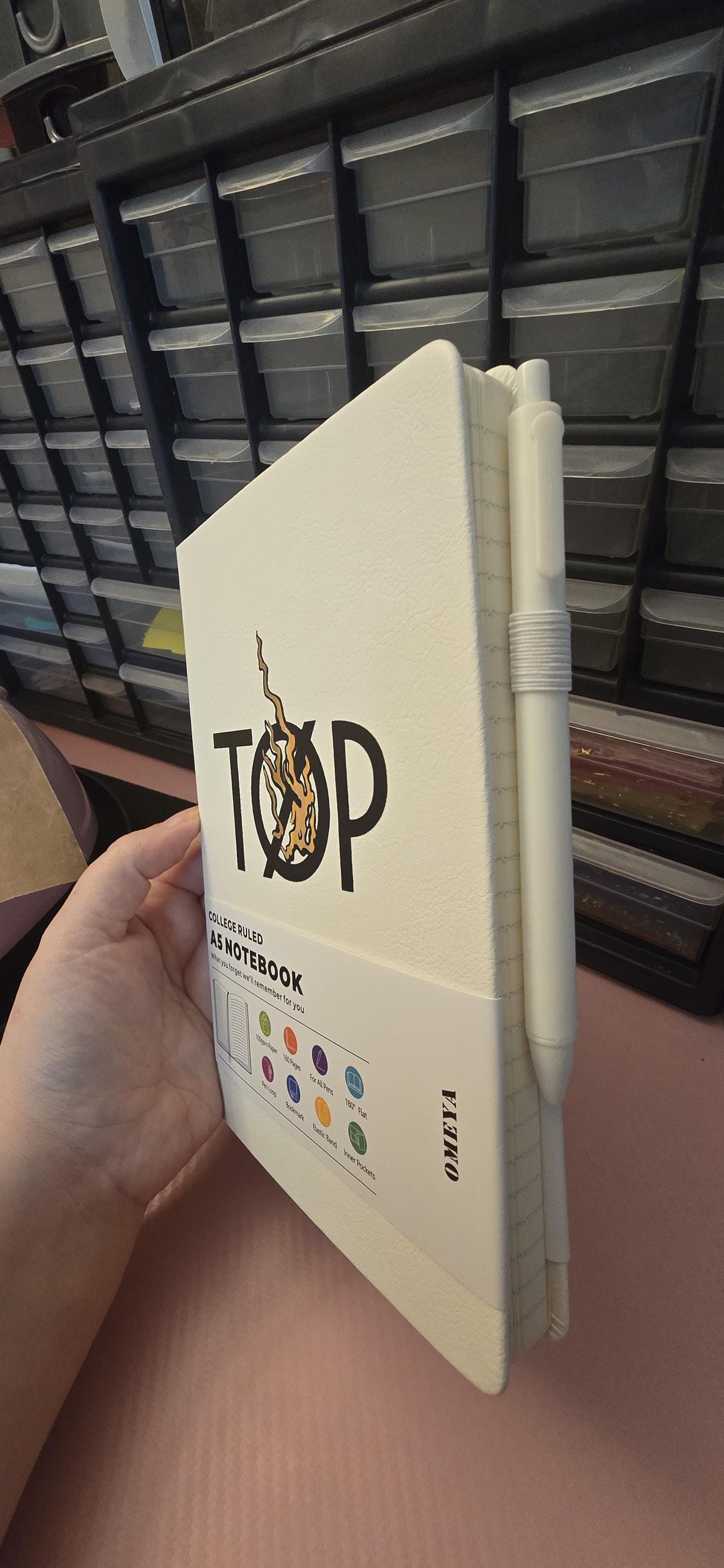 Flame - Journal (White)