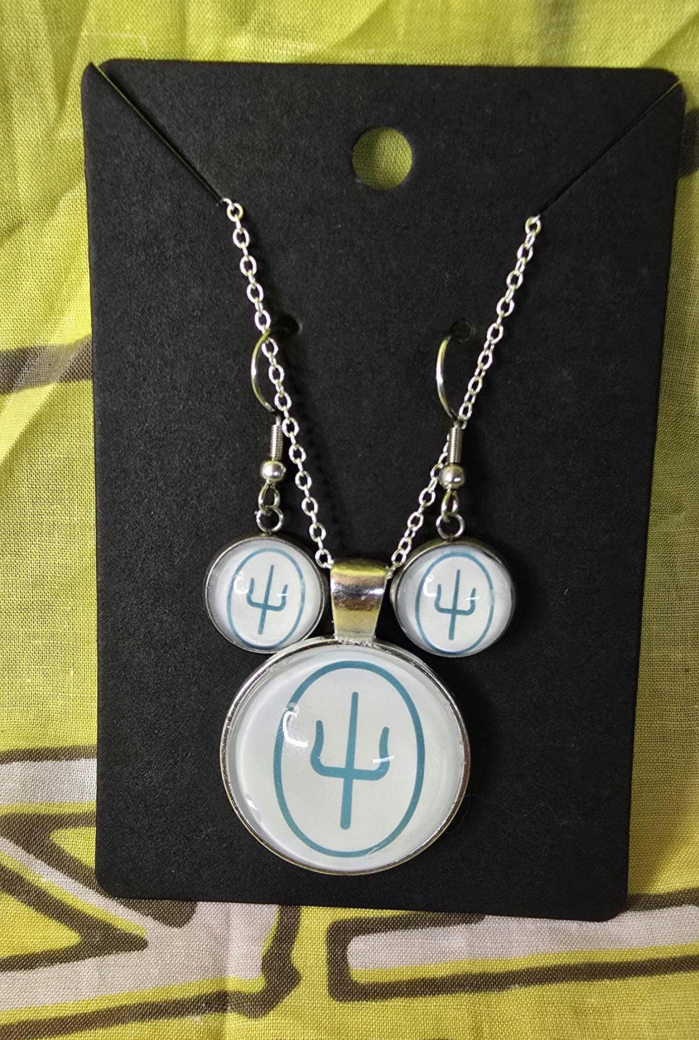 SAI symbol - Necklace/Earring Bundle