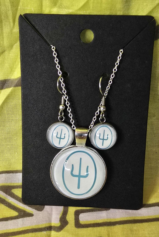 SAI symbol - Necklace/Earring Bundle