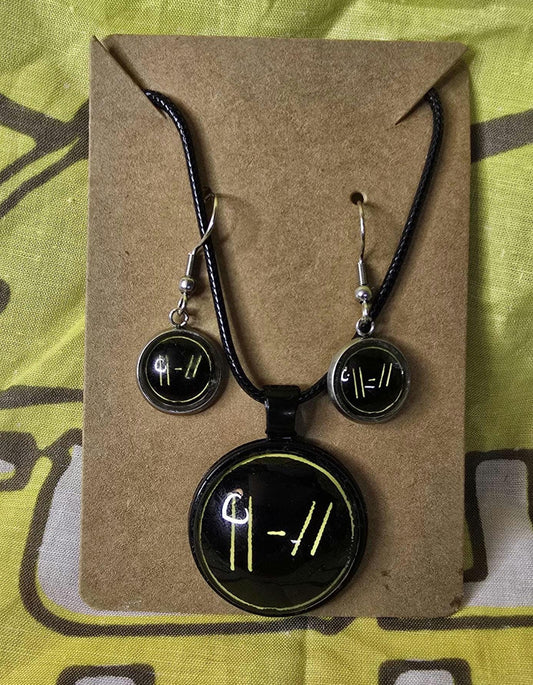 T rench Symbol - Necklace/Earring Bundle