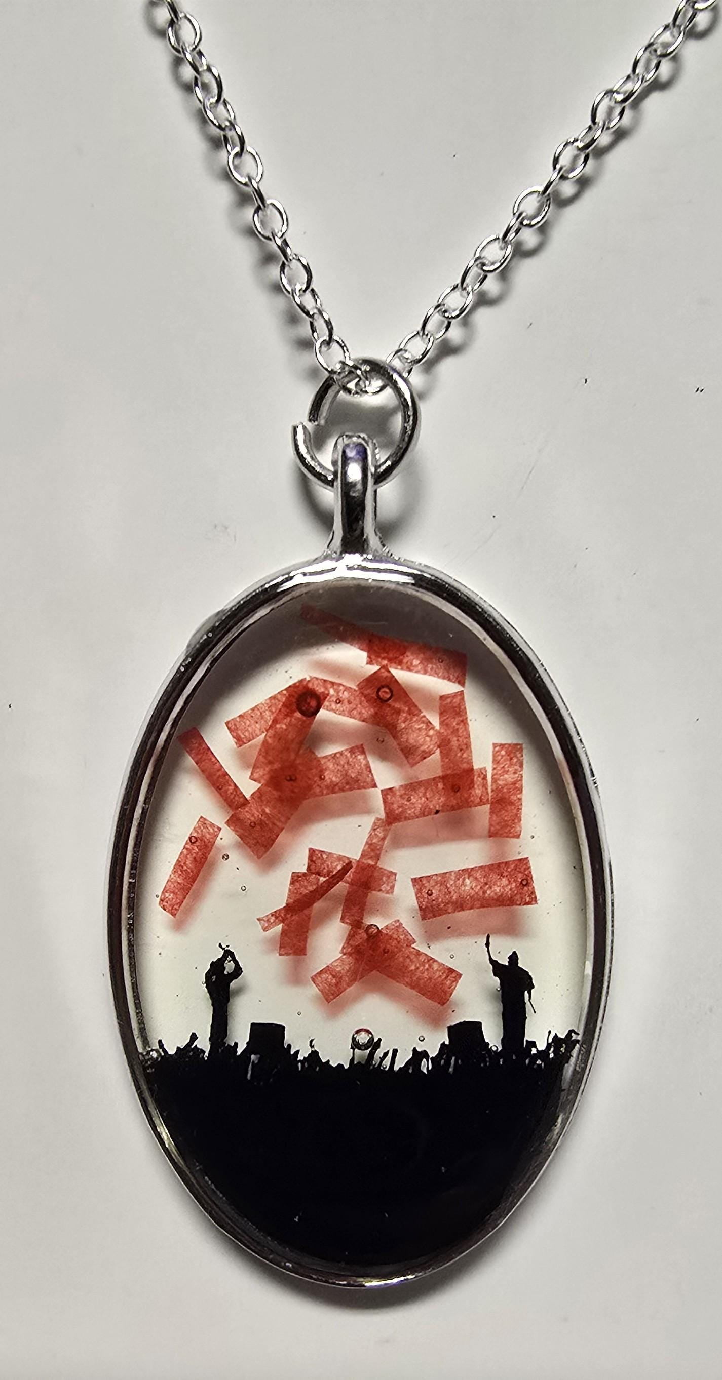 New Era Inspired Necklace - Oval
