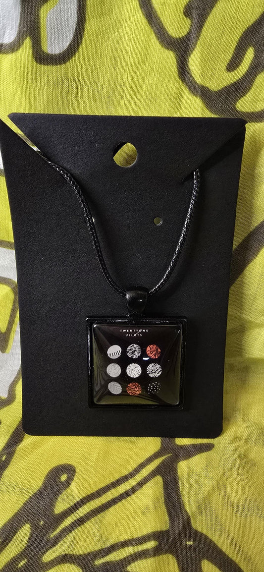 BF square - Necklace/Keychain