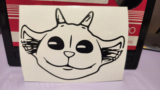 N e d Face Decal