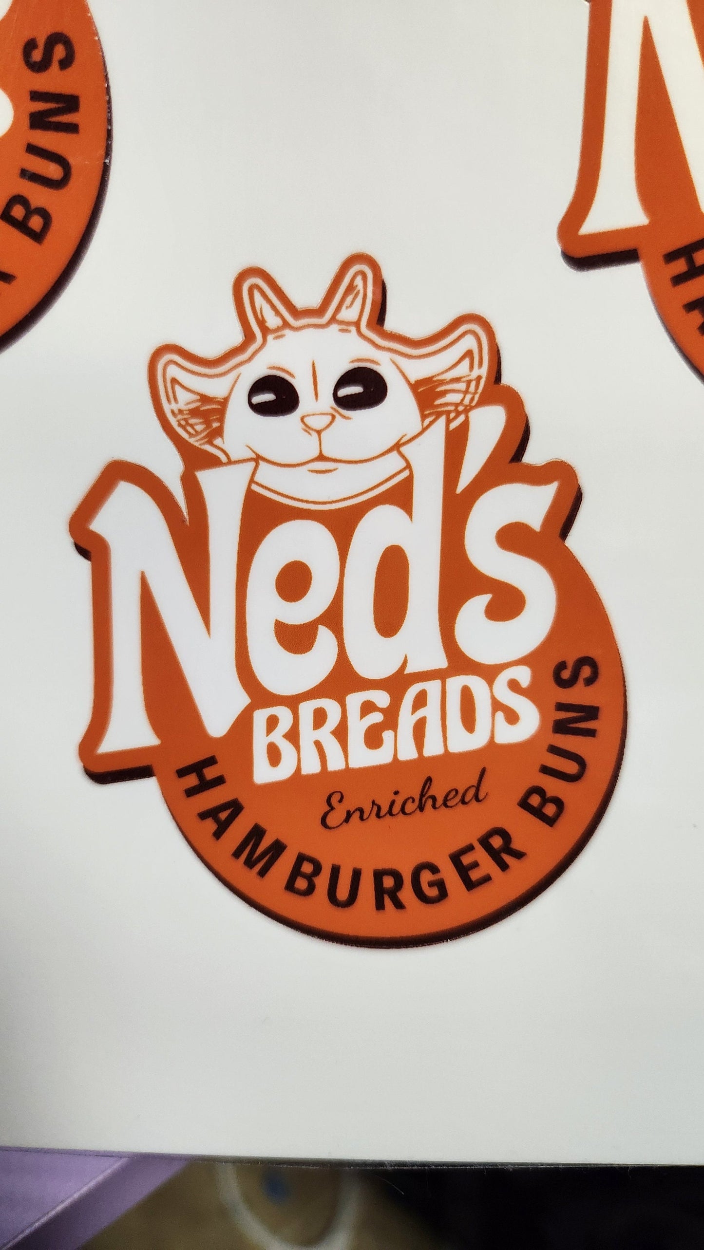 Bread Vinyl Sticker