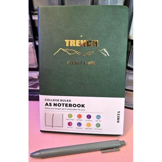 Not Alone - Journal (Green)