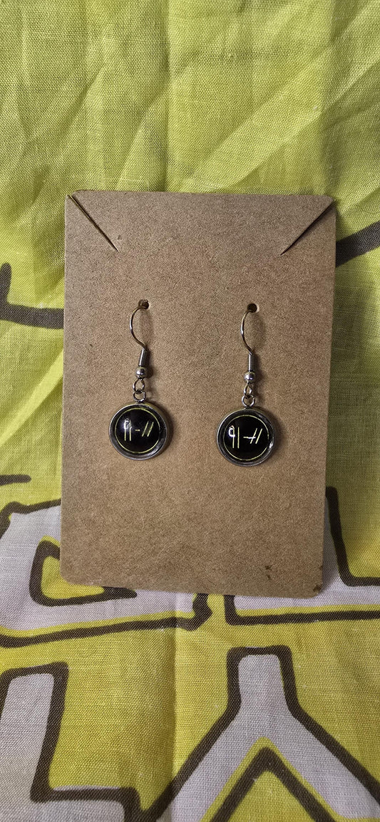 Yellow Era Symbol - Earrings