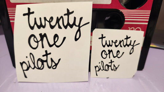Self-titled writing Decal