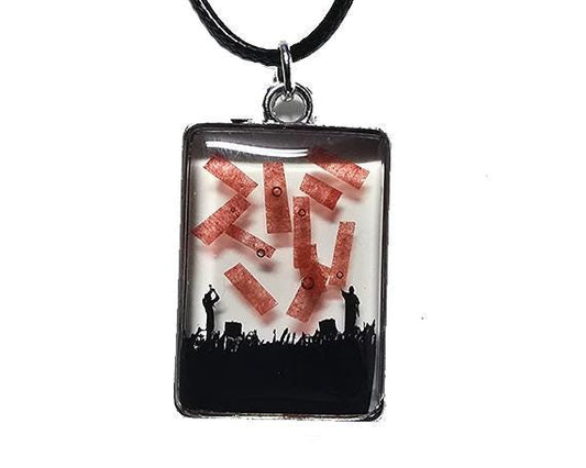 New Era Inspired Necklace - Small Rectangle