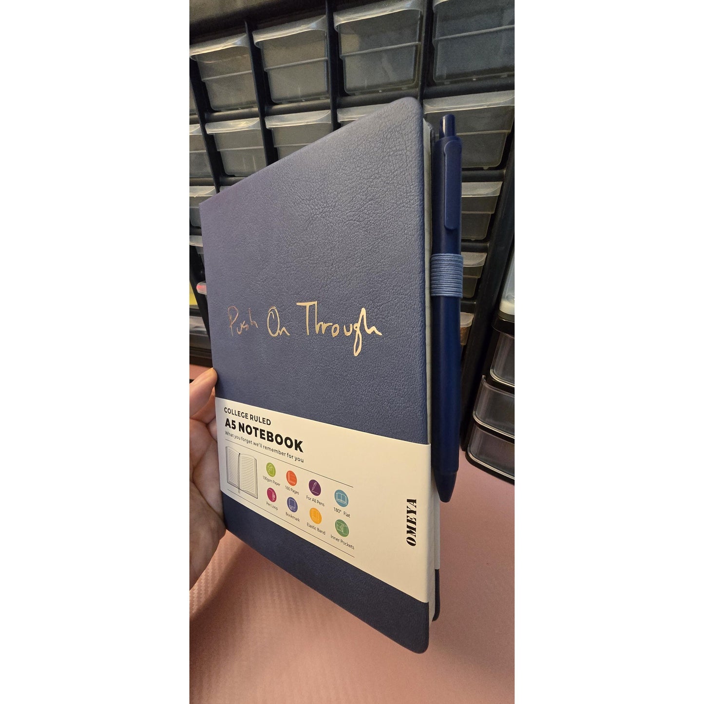 Push On - Journal (Blue)