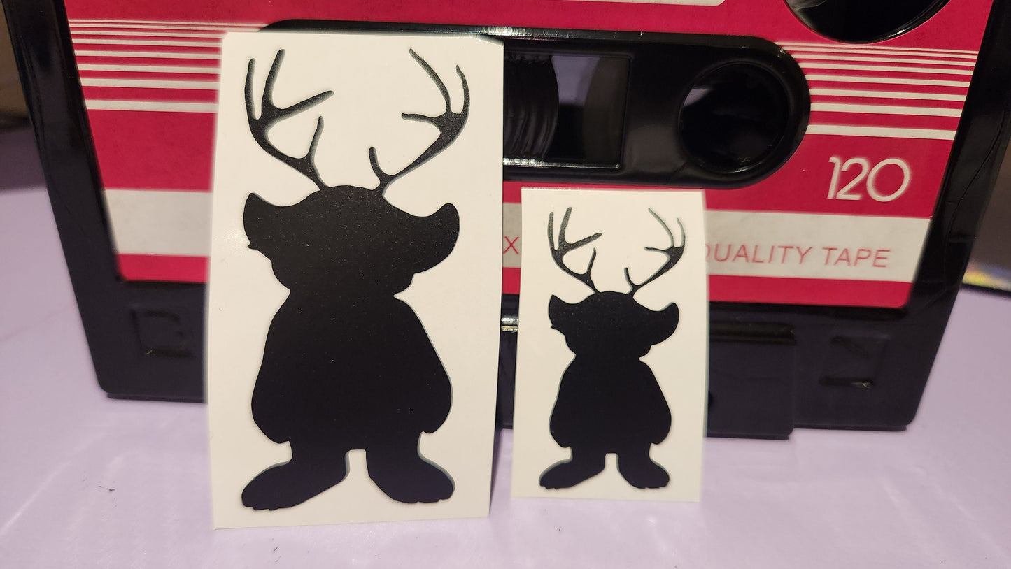 N e d Antlers Decal