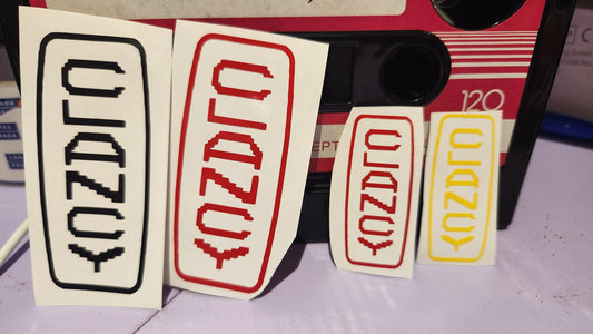 C l a n c y Box text Decal