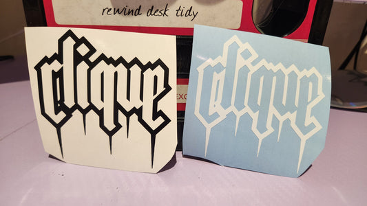 Clique Graffiti Decal